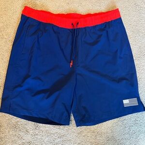 American Flag Swim Trunks
